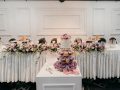 Bridal table and cake